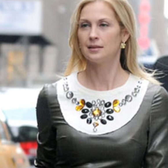 TORY BURCH THILA BEADED DRESS FITTED SILHOUETTE LUXE GRAY HUE SIZE 4 - Picture 2 of 9